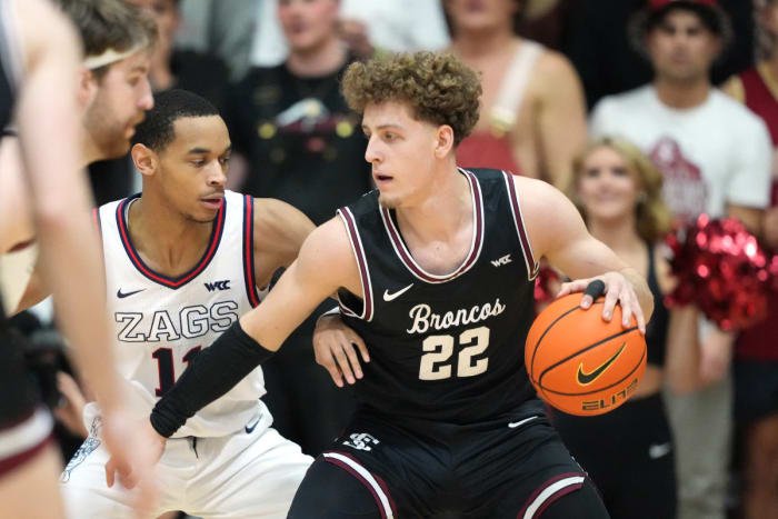 gonzaga bulldogs santa clara wcc basketball 20235